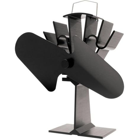Mini ventilateur compact - Design Circuler l'air chaud efficacement classique, chauffant à chaleur, 85 CFM - parfait pour les poêles (1/3)