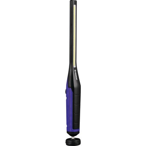 Lampada portatile a LED a batteria 3,7 V 2600 mAh Li-Ion 7 + 3 W 60-650 lm tempo di ricarica 4 h PROMAT