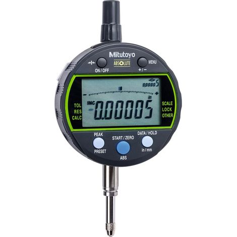Mitutoyo Digitale Absolut-Messuhr mit PEAK-Funktion, Messbereich: 12,5 mm (1/2)