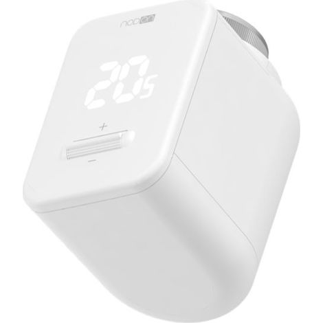 Tête de Vanne Thermostatique sans fil Compatible LoRaWAN pour Radiateur NODON Blanc