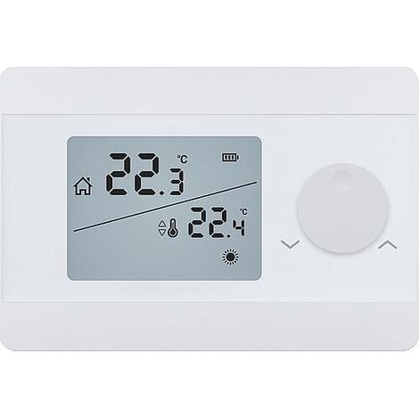 Thermostat d’ambiance Digital Imit Silver TA S, filaire (1/2)