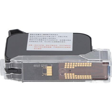 Cartouche d'encre transparente à séchage rapide pour imprimante portable SC12 SC12T, 42 ml, noire, en ABS. (1/5)