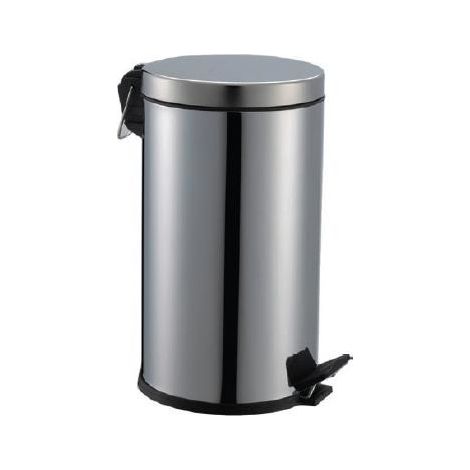 Poubelle à pédale en acier inoxydable 5L - AKW - 23613 (1/2)