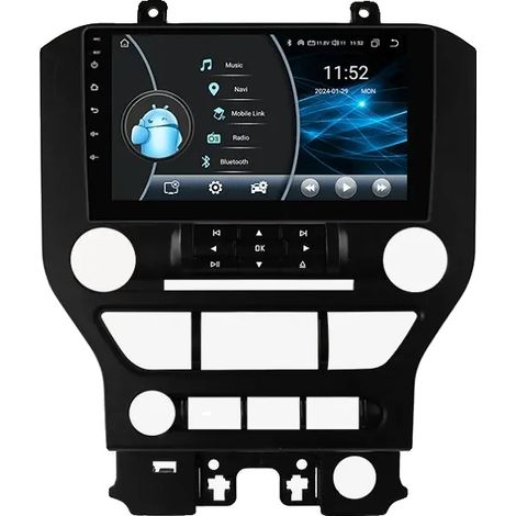 Reproductor multimedia para coche, pantalla táctil, GPS integrado, W1 (1/2)