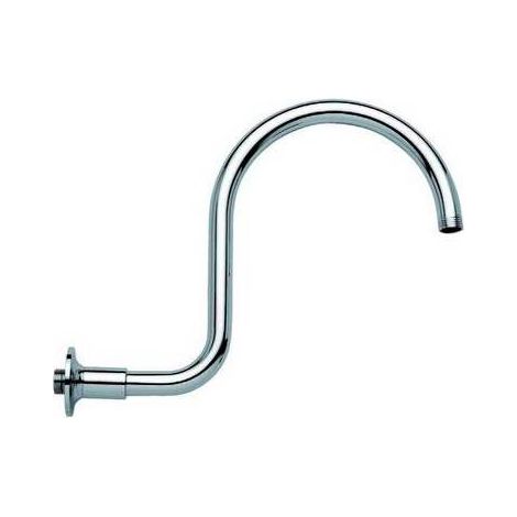 Bras de douche arqué