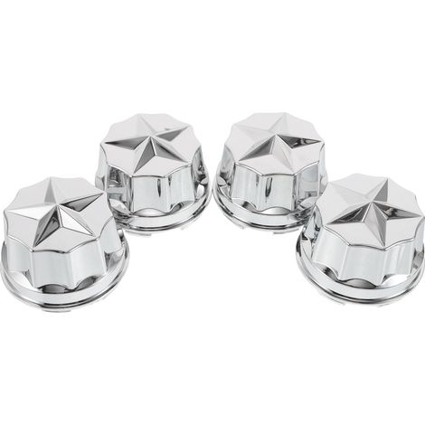 4 Pièces Cache-moyeu Central en Plastique pour Karting, Léger et Résistant à l'abrasion de Sable, Installation Simple, Adapté aux Voiturettes de Golf et Utv pour Rassemblements en (1/4)