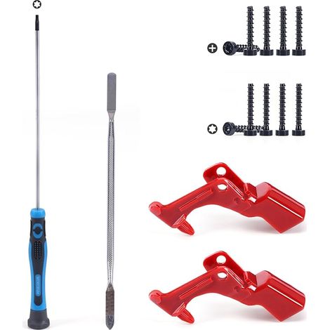 Lot de 2 interrupteurs renforcés V11 V10 de rechange pour aspirateur Dyson SV12 SV14 - Pièces de rechange avec outils de réparation (1/5)