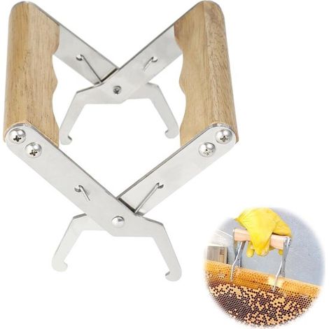 Imkerwerkzeug-Set mit Zange und Wellenheber zur Bienenstockinspektion und Honigernte, inklusive wichtigem Imkerzubehör und praktischen Stockmeißeln (1/5)