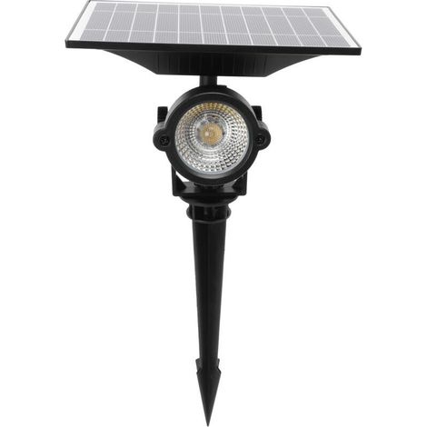 Lampe à gazon solaire 10 W IP65 – Éclairage extérieur pour jardin, cour et aménagement paysager – Lot de 4 (1/5)