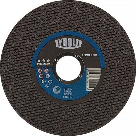 Trennscheibe Premium 41 A60S-BFP 125x1,0x22,23 TYROLIT 34332754 (1/4)