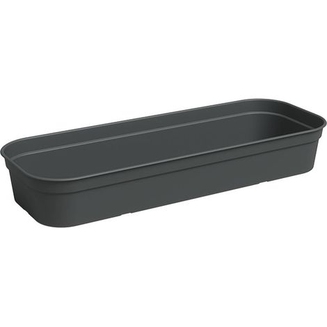 artevasi – Plateau de semis MADAGASCAR L – Anthracite, L 51 x l 19 x H 8 cm, plastique