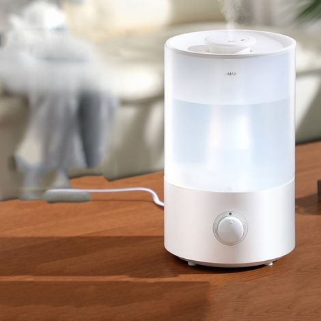 LEDANDER Humidificateur de chambre 25W, humidificateur bébé silencieux 4L, brume fraîche à 360°, ≤38 décibels, pour maison et au bureau, prise UE (1/5)