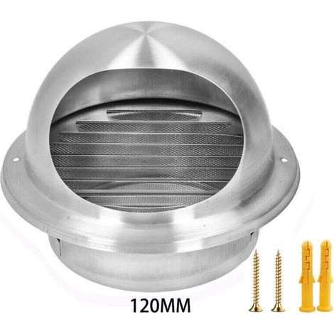 160 extracteur externe en acier inoxydable évent externe réutilisable sortie de Ventilation d'air ronde pour la cuisine (1/5)