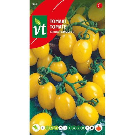 Tomate Yellow Pearshaped - Ca. 0,5 gr (Livraison Gratuite)