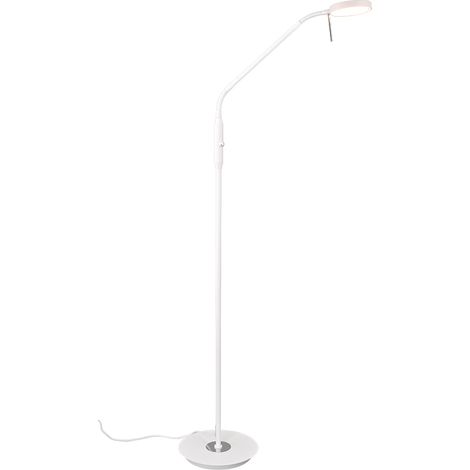 Lampadaire led 1400lm blanc mat variateur tactile cct - trio - monza (1/5)