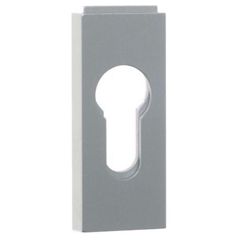 Entrée à fixation invisible 9mm clé I blanc - ARGENTA - 3006112