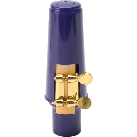 Bec de saxophone alto professionnel son mélodieux avec ligature et cache-anche (1/5)
