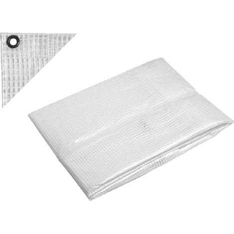 TELONE OCCHIELLATO RETINATO 4,0X4,0MT TRASP. PAPILLON