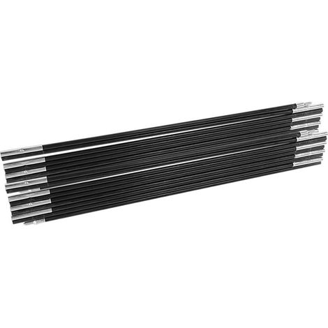 Kit de barres de support en fibre de verre 4.9M pour tente de camping, cadre d'auvent et tentes extérieures