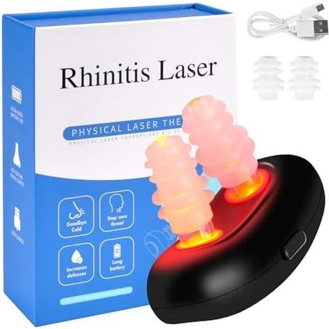 RespiRelie, Red Light Nasal Therapy Instrument, Nasal Therapy Device, Nasal Therapy Device, Red Light Nasal Therapy Device (A) (1/5)