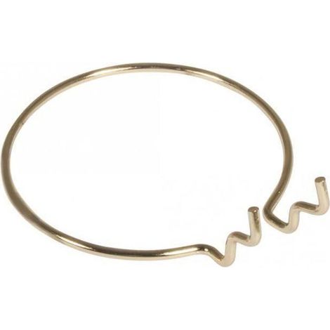 Porte-gobelet métallique Ø 10 cm - Doré (1/3)
