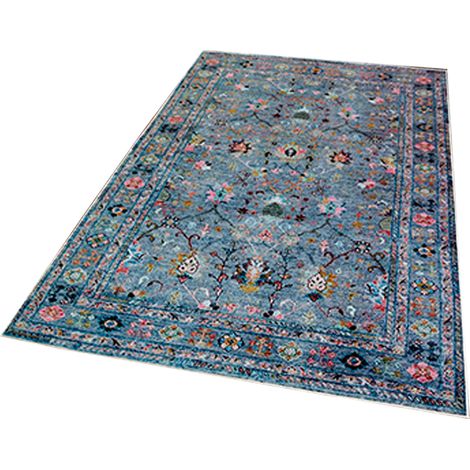 Alfombra de poliester estampada 60 x 100cm modelo WH1012 multicolor (1/5)