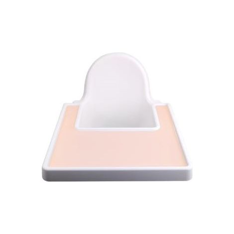 Tapis découpé en silicone, compatible avec la chaise haute beige Ikea Antilop (1/5)