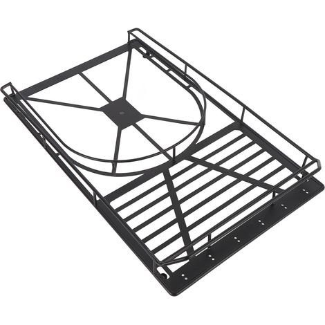 Porte-bagages de toit en métal au design élégant pour voiture RC Axial SCX6 1/6 (1/5)