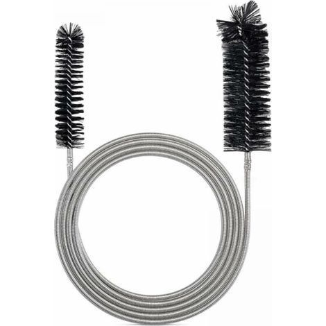 1PC Black(2M)-Flexible Feed Tube Cleaning Brush - Pipe Cleaning Tool (1/4)