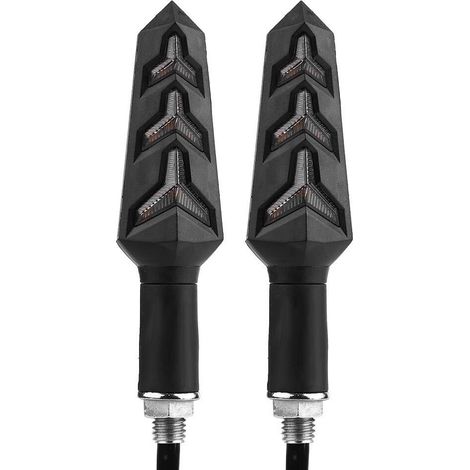 pour clignotant moto led Clignotants Universels en Y (noir) (1/5)