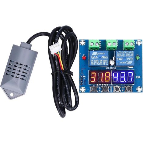 Temperatur- und Feuchtigkeitsregelungsmodul Digitales Thermometer-Hygrometer XHM452 DC12V (1/4)