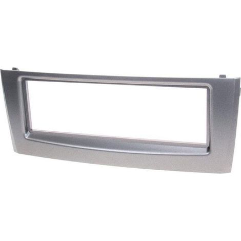 Facade autoradio 1DIN compatible avec Fiat Grande Punto ap05 - Argent Fonce - RAF1509SD