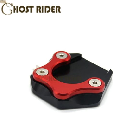 (rouge) Plaque d'extension de béquille latérale pour moto, compatible avec SUZUKI GSR750 GSR 750 2011-2016 maxpower (1/4)