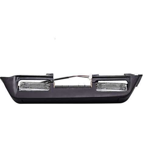 Lumière de plaque d'immatriculation arrière pour Mitsubishi Pajero – Plastique noir – Installation facile – Éclairage LED haute fiabilité (1/5)