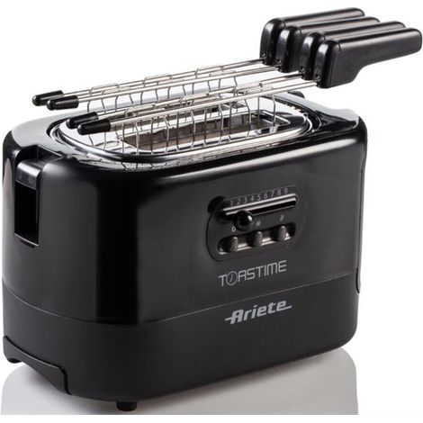 Tostapane 2 fette Ariete Toastime 159 nero 700W (1/5)