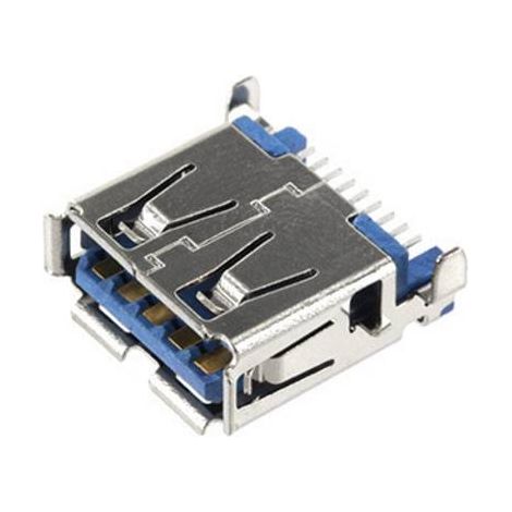 Connecteur USB embase femelle horizontale econ connect U3BU1ASMT2 Shell DIP 1 pc(s) C628391 (1/2)