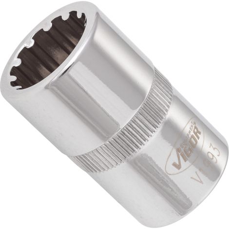 Douille ∙ V1993 ∙ Carré creux 1/2 pouce (12,5 mm) ∙ Profil de multifonction ∙ Taille 15 mm (1/3)