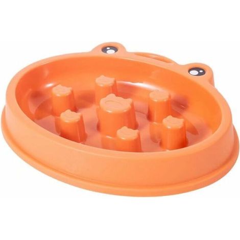 Bol pour animaux de compagnie à alimentation lente, mangeoire lente pour chien anti-glouton (1/4)