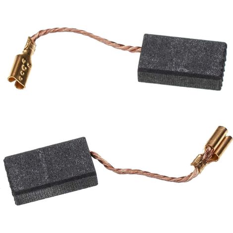 vhbw 2x Kohlebürste 15 x 8 x 5 mm kompatibel mit AEG SSAE3018-A, BSPE 100 A, BSPE 100 X, FSPE 100 A, SMA1029 Elektrowerkzeug (1/3)