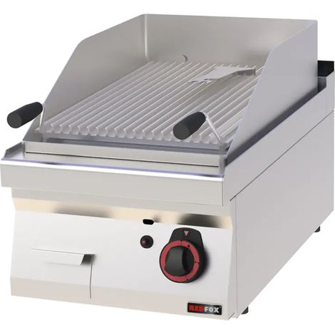 Grill pierre de lave à gaz 52x36 sans soubassement REDFOX - GL 70/04 G - REDFOX