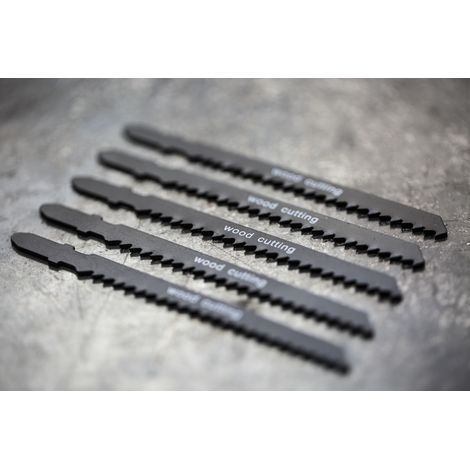 Lame de scie sauteuse RS PRO, Longueur de coupe 75mm Pas de 3.2mm X 5 ( Prix pour Paquet de 5 ) (1/5)