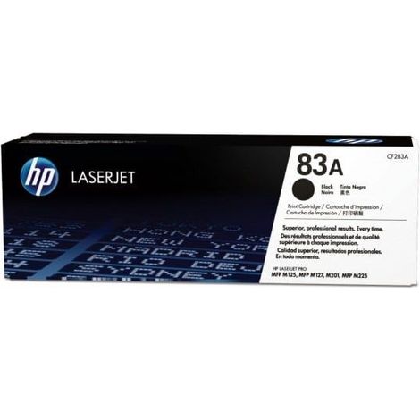 HP 83A toner LaserJet noir authentique (1/10)