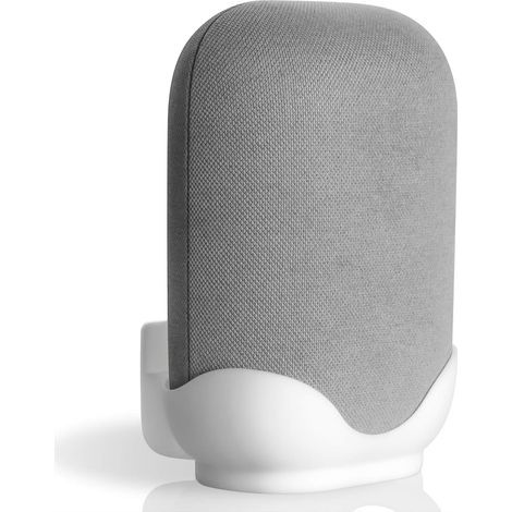 Soporte de pared clásico para altavoz Google Nest con sistema integrado de gestión de cables: un accesorio elegante que ahorra espacio y garantiza durabilidad (1/5)