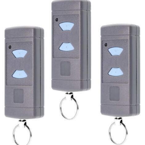 868 MHz Garage Door Opener for Hörmann HSE2-868 HSE4-868, HSM2-868 HSM4-868, HS2-868 HS4-868, HSD2-A-868, HSD2-C-868, HSD2-C-868, Blue Button for Hörmann Remote Control (1/4)