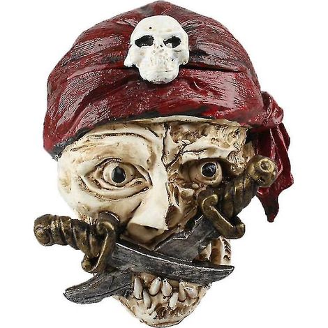 1 Halloween-Totenkopf-Aschenbecher