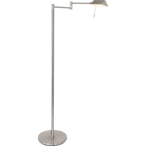 Steinhauer - lampada da terra - Retina - acciaio - vetro metallo (1/4)