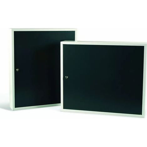 Armoire à clé grande capacité Renz - A crochets amovibles - L 580 x l 480 x H 90 mm - 100 clés