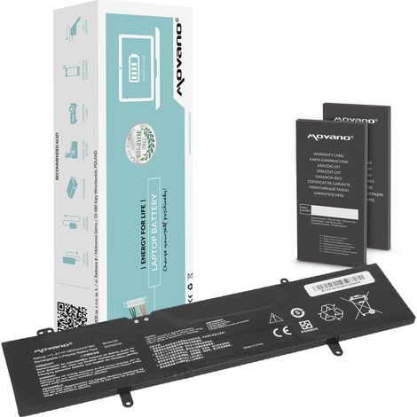 Batterie B31N1707 für Asus VivoBook F411U F411UF K501U S410U S410UF S410UA (1/5)
