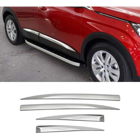 OMAC Garniture de Porte Latérale pour Peugeot 3008 Active P84 2016-2024 en INOX 4Pcs (1/5)
