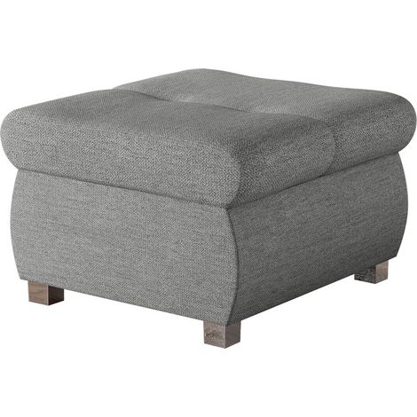 Reposapiés Comfivo Nitor, Rico 12, 39x60x60cm, Diámetro: 0, Tapiz, Patas: Plástico, 0, Parcialmente montado